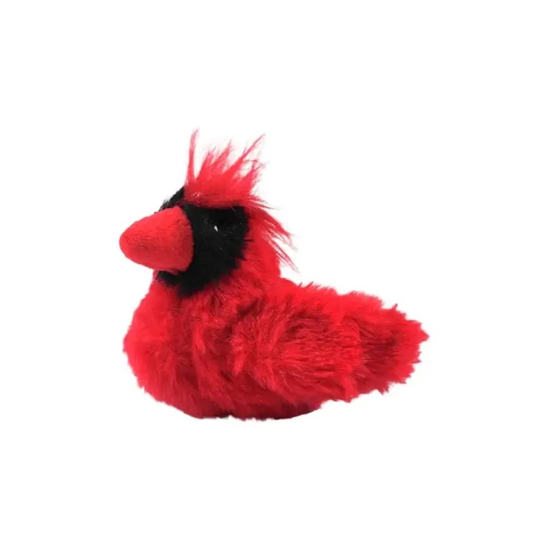 Juguete Para Gatos Sonido Cardenal Rojo Con Catnip