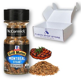 Montreal Steak Seasoning, Mccormick 3.4 oz (1), Boxed by Fusion Shop Store