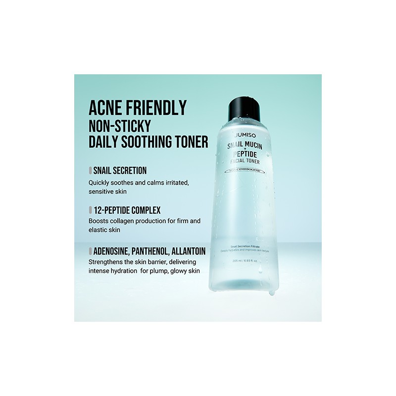 Jumiso [Jumiso]Snail Mucin + Peptide Facial Toner 205ml