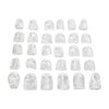 30pcs Pinky Toe Protector Anti Friction Breathable Transparent Ultra Thin