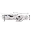 10in Bow Cleat 316 Stainless Steel Polished Mirror Finish Anchoring