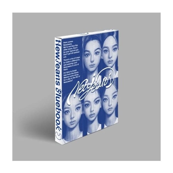 NewJeans New Jeans 1st EP Album Bluebook Version Random Cover
