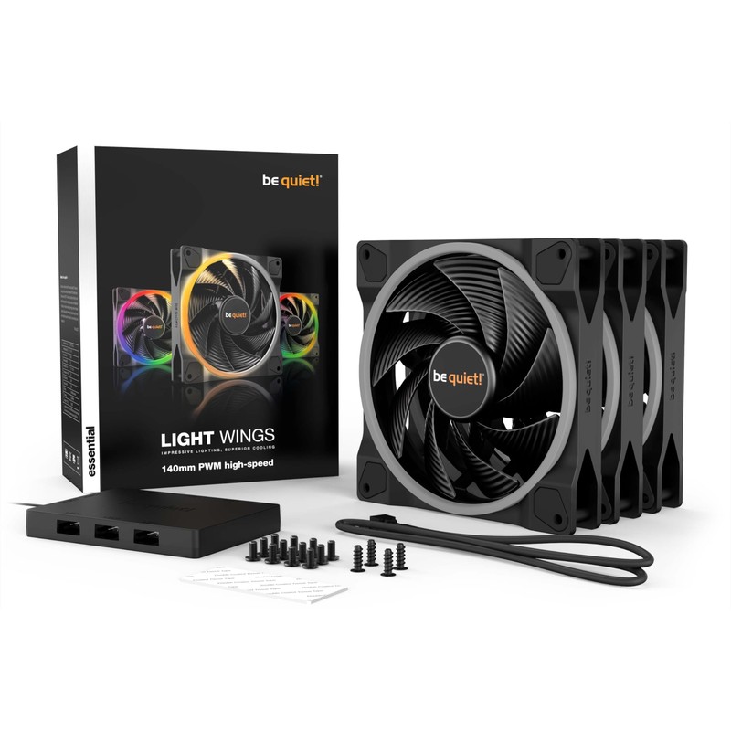 be quiet! Light Wings 140mm PWM High Speed Low Noise