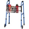 NOVA Folding Walker Basket with Cup Holder Bottom Liner Insert,
