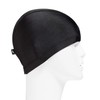 Speedo SD97C41 Swim Cap, Tricot Cap, Unisex, Black/Clear Green, Free