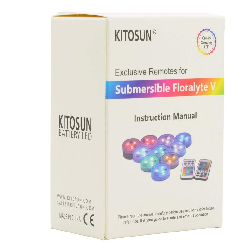 KITOSUN Exclusive Remote Controllers for Kitosun Submersible Floralyte V LED