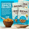BIENA Chickpea Snacks - Crunchy Roasted Chickpeas - High Fiber