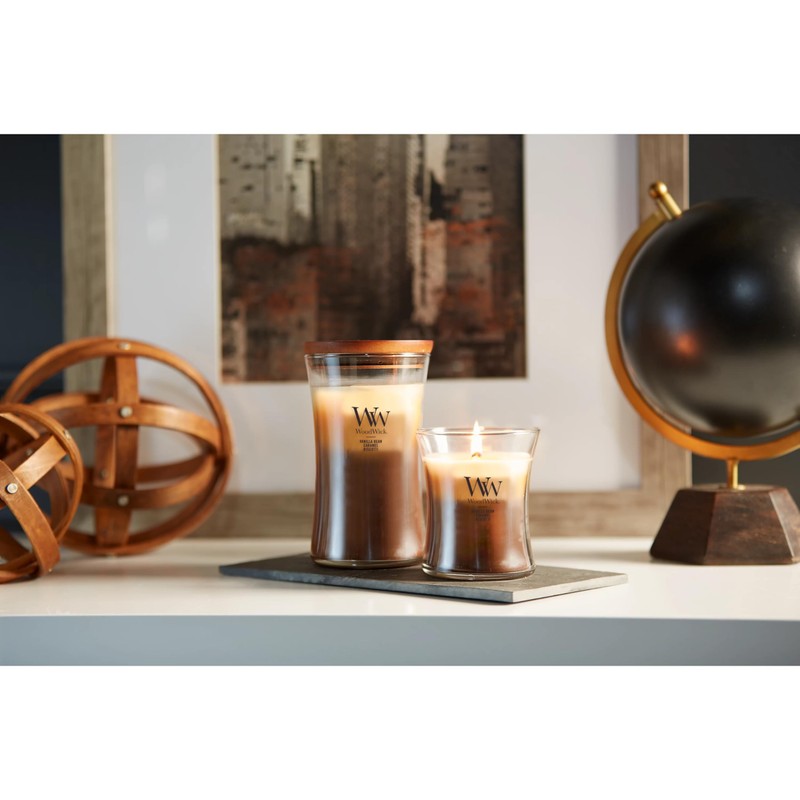 WoodWick Café Sweets Medium Hourglass Trilogy Candle 9.7 oz.