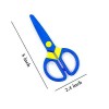 JIALEEY Plastic Child-Safe Scissor Set, Toddlers Training Scissors, Pre-School