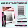 FADVAN DIY Lash Extension Kit 30D Volume Lash Clusters D-Curl