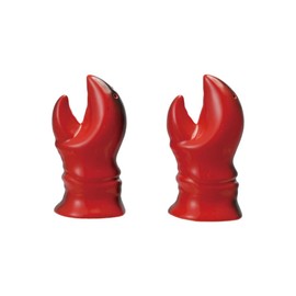 The Bridge Collection Novelty Lobster Claw Salt and Pepper Shaker Set - Unique Ocean Inspired Table Decor - Perfect for Nautical and Seafood Themed Kitchens