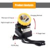Hunting friends Safety Mining Headlamp Coal Miner Headlight Explosion Rroof