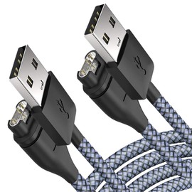 Garmin Watch Charger Cable[2-Pack,3.3ft], Fast Speed Charging Cord for Garmin Fenix 5 5S 5X 6 6S 6X 7 7S 7X, Forerunner 945 45 45S 245, Venu 2 2S Plus, Approach S10 S40 G12 S12,Vívoactive 3 4 4S