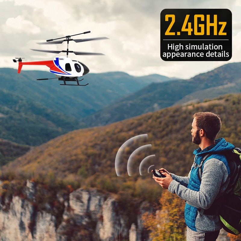 Remote Control Helicopter 480P Camera 2.4GHz Remote Control Drone Gyroscope