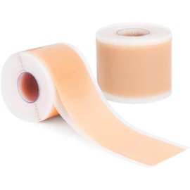 Hojas de silicona para cicatrices (rollo de 1,6 x 120 pulgadas, 3 m), 1 rollo de cinta de silicona lavable de grado médico para cicatrices, hojas...  