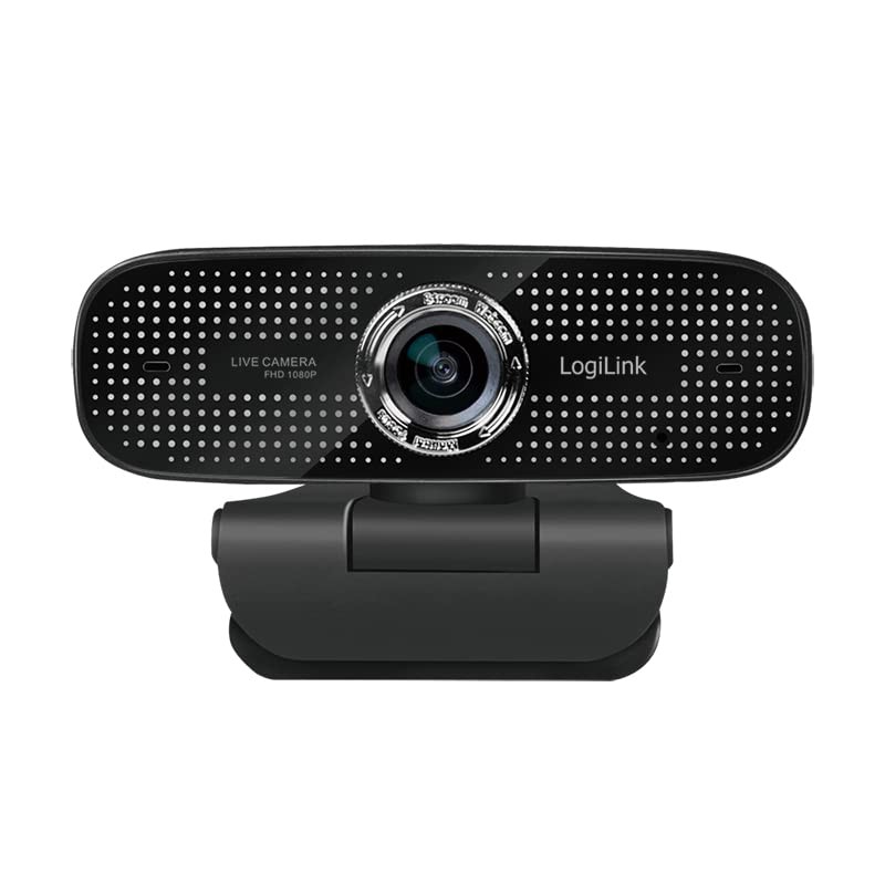 LogiLink UA0378 - Conference HD USB Webcam, 100° Wide Angle