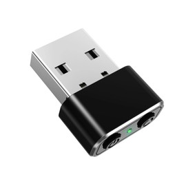 Yoidesu USB Mouse Jiggler, Indetectable Mouse Mover Shaker con Botón de Interruptor, Mini Mouse Wiggler Automático Mantiene la Computadora Portátil Despierta, Evita Que la PC Entre en (Negro)