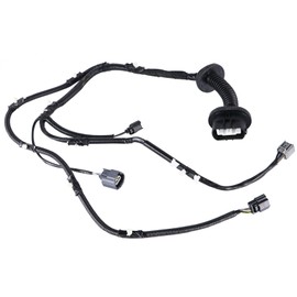 Rear Door Jumper Wiring Harness Compatible with Ford F150 Crew Cab 2009-2014 Driver Side LH Door Jumper Wire Assembly Replace 9L3Z-14631-CAA