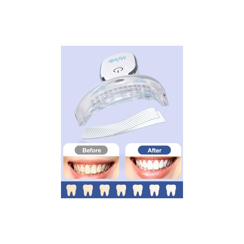 Mysmile Kit Blanqueador Dental con Luz Aceleradora 28 Led y