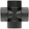 Banjo CR200 Polypropylene Pipe Fitting, Cross, Schedule 80, 2" NPT