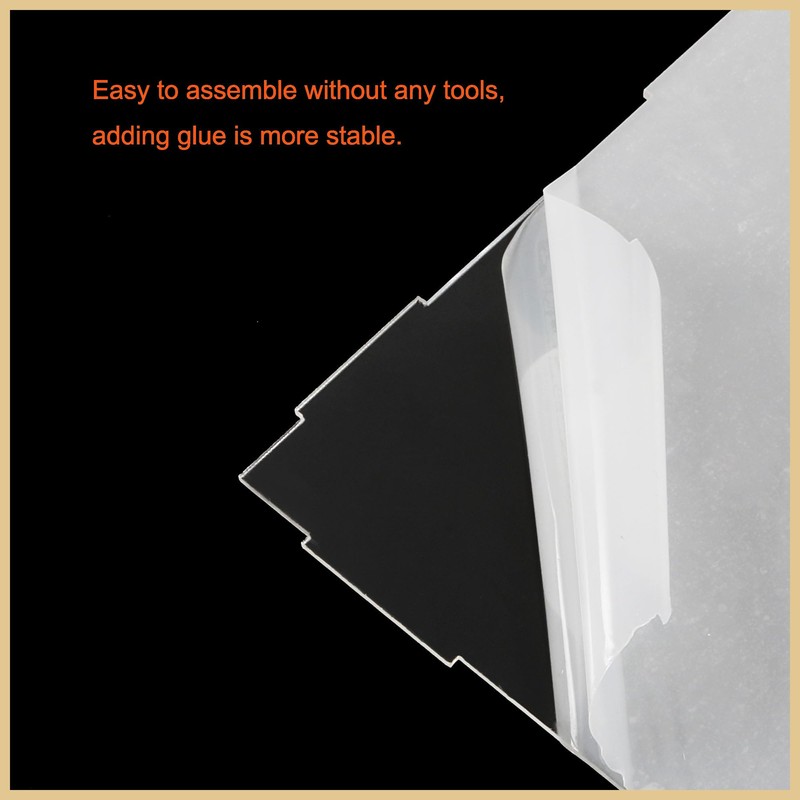 Edinstry Acrylic Storage Case, Acrylic Box, Height 5.9 inches (15