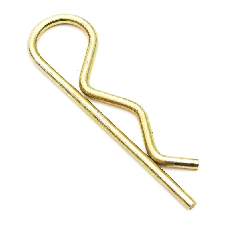 4 Jockey Wheel Spare Retaining R Clips 6mm Pin Catch