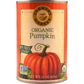 Farmer's Market Organic Canned Pumpkin -- 15 oz - 2 pc