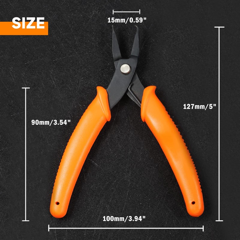 LEONTOOL Mini Split Ring Pliers 6" Ring Opening Pliers with