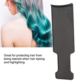 Balayage Highlighting Board, Balayage Board with Teeth, Professional Hair Dye Paddle for Hair Dyeing in the Salon at Home (Medium Black)