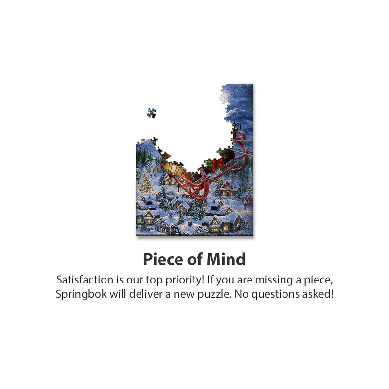 Springbok Delivering Christmas 500 Piece Jigsaw Puzzle - This Classic