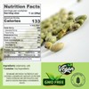 SweetGourmet Lightly Salted Dry Roasted Imported Edamame Green Soybeans, 2.5