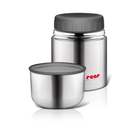 Reer 90430 Stainless Steel Thermal Food and Drink Container 350 ml