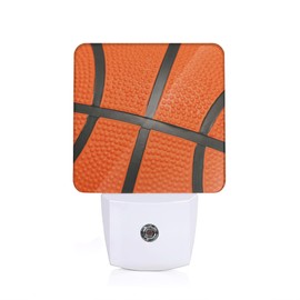 YASHILAIYA Basketball Night Light,Night Lights Plug into Wall LED Dusk to Dawn Light Sensors Indoor Home Decor NightLights for Bedroom Bathroom Stairs Kitchen Hallway for Girls Women