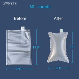 LiWNYRK 50 Pack Purse Stuffing to keep Shape & Prevent Creases, Women Bag Shaper Insert Handbag Organizer to Storage & Display, Large Air Pillows for Shipping Substitute Packing Peanuts Packing Filler