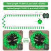 ODEETRONIC 2 Sets Shamrock String Lights, Total 32.8ft 100 LED