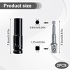 2PCS 13mm Socket 13mm Impact Socket Set Deep Socket Set