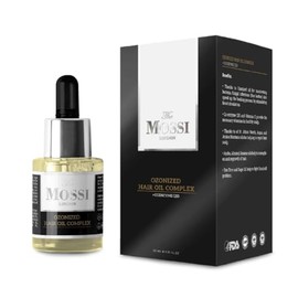 The Mossi London Ozonized Scalp Oil Hair growth Complex, Hair Oil for Dry Scalp, Hair Growth Oil For Man, Woman, Scalp Treatment For Hair Growth, All Hair Types (1.01 fl Oz. - 30 ml)