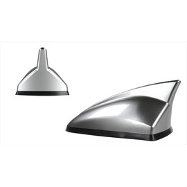 Eve Design Swift Exclusive Design Antenna Type3 / Suzuki Swift Sport Genuine Color Series Shark Type 3 / Model Number: DAZ-S3-ZNC (Premium Silver Metallic)