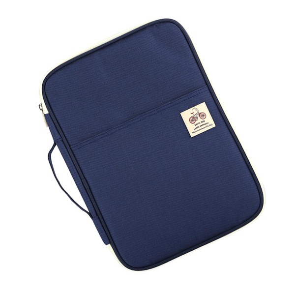 Operitacx Laptop Bag Tote A4 Document Tote Bag Zipper Briefcase