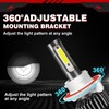 HOEDUI Fit For Ford F150 2004-2014 lights with Fan, 800%