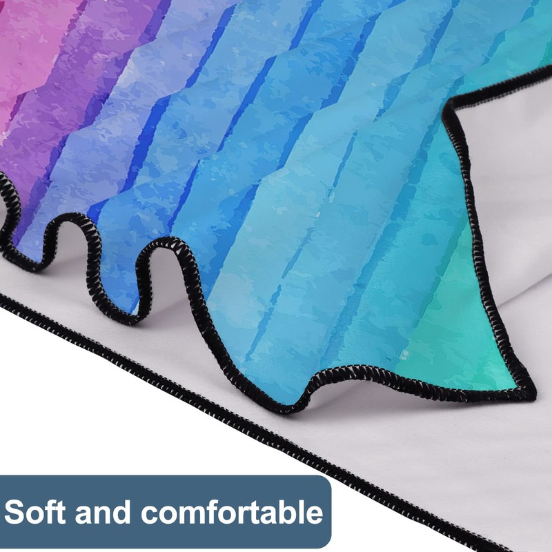 Zomer Beach Towel Large 90 x 180 cm Quick-Drying Microfibre