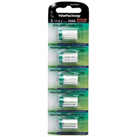Dantona VAL-544A-5 ValuePaq Energy 544A Alkaline Cylindrical Cell Batteries, 5 Count (Pack of 1)