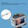 Action Camera Waterproof Case Underwater Protective Housing Case Compatible for