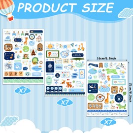 Eaasty 930 Pcs Fall Harvest Style Stickers for Scrapbooking Cozy Element Holiday Planner Stickers for Invitation Envelope Scrapbook Cards