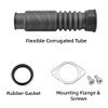 Flexible Garbage Disposal Drain Tube Replacement Kit for 1-1/2" Plumbing,
