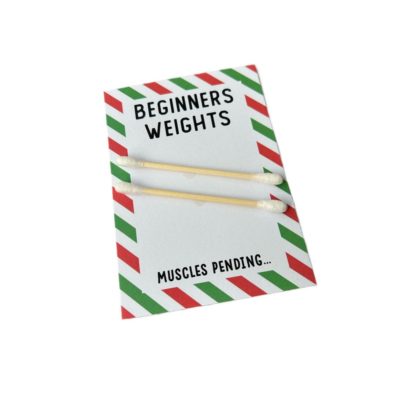 Beginners weights gift | Joke birthday gift | Joke weightlifting