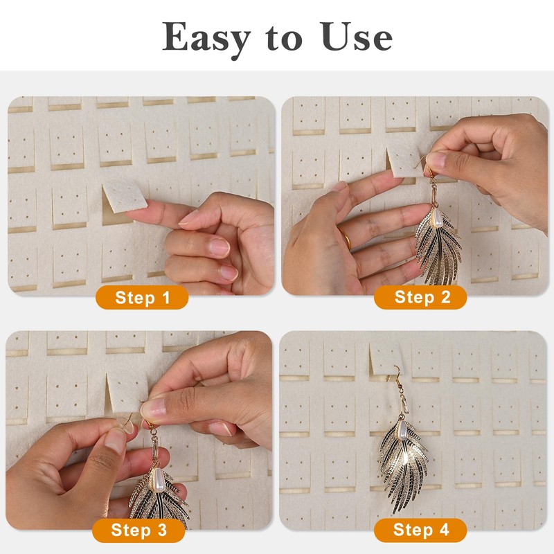 Lolalet Hanging Earring Holder Organizer with 20 Hooks for Women,