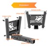 WeiSen Dual Flag Pole Holder Mount Kit with Hitch Receiver
