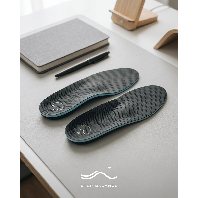 STEP BALANCE Comfort Insoles Cushioned, Arch Support, EU 44