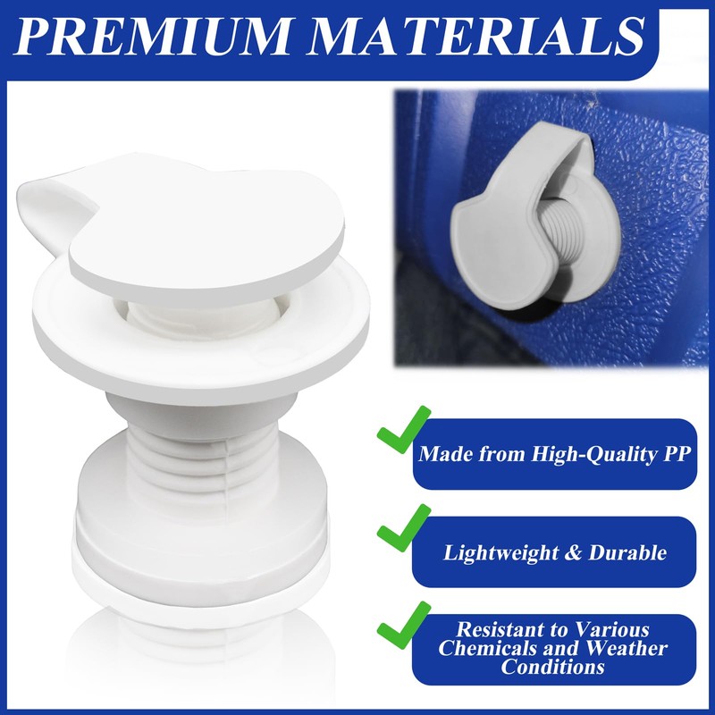 Niuohoy Cooler Drain Plug Replacement for Coleman Xtreme Shaft Length